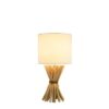 LuxD 24282 Dizajnová stolná lampa Leonel 54 cm longan