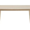 Dkton Jedálenský stôl Naiara 150 cm dub biely