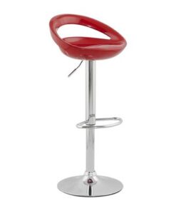 DesignS Dizajnová barová stolička Mason červená