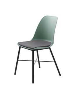 Furniria 24065 Dizajnová stolička Jeffery matná zelená