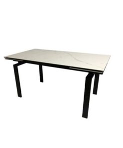 Dkton Jedálenský stôl rozkladací Neema 120/200 cm sklo