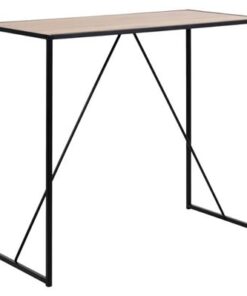 Dkton Barový stôl Naja 120 cm divoký dub