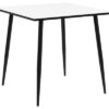 Dkton Jedálenský stôl Nayeli 80 cm biely