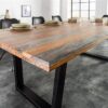 LuxD Dizajnový jedálenský stôl Flame