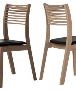 Catalent 21674 Dizajnová jedálenská stolička Zezi hnedá