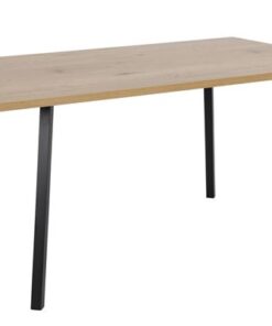 Dkton Jedálenský stôl Neave 160 cm divoký dub