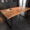 LuxD Dizajnový jedálenský stôl Massive 180 cm divá akácia