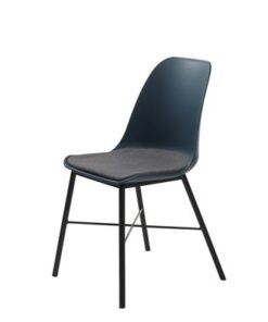 Furniria 24063 Dizajnová stolička Jeffery tmavomodrá