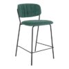 Norddan Dizajnová barová stolička Rosalie zelená