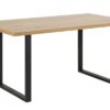 Dkton Jedálenský stôl Niki 160 cm divoký dub U nohy