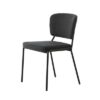 Furniria 23924 Dizajnová jedálenská stolička Alissa sivá
