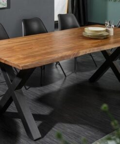 LuxD Jedálenský stôl Massive X Honey 180 cm - hrúbka 35 mm - akácia