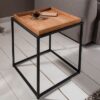 LuxD Dizajnový odkladací stolík Factor 40 cm dub