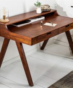 LuxD Dizajnový písací stôl Freddo 100 cm akácia