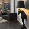 LuxD 16851 Luxusná stojaca lampa Dark Pony Stojanové svietidlo
