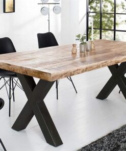LuxD Jedálenský stôl Thunder 160 cm prírodný - mango