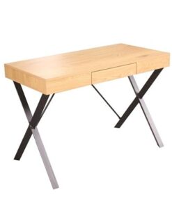 LuxD Dizajnový písací stôl Kiana 110 cm vzor dub