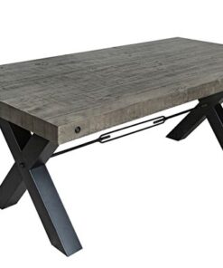 LuxD Dizajnový jedálenský stôl Thunder 200 cm sivý - borovica
