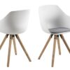 Dkton 23661 Dizajnová jedálenská stolička Alphonse