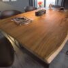 LuxD Dizajnový jedálenský stôl Massive 160 cm divá akácia