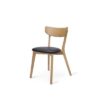 Furniria 24009 Dizajnová stolička Kian prírodná - čierna