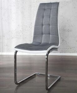 LuxD 16125 Jedálenská stolička Liverpool sivá