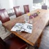 LuxD Jedálenský stôl z masívu rozkladací Las Palmas 160-240cm