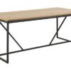 Dkton Jedálenský stôl Naja 180 cm dub - čierny