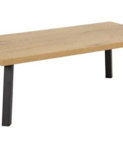 Dkton Dizajnový konferenčný stolík Marlon 120 cm divý dub