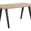 Dkton Dizajnový jedálenský stôl Cristopher 150 cm vzor dub
