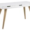 Dkton Dizajnový písací stôl Natalya 141cm