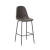 LuxD Barová stolička Sweden striebornosivý zamat