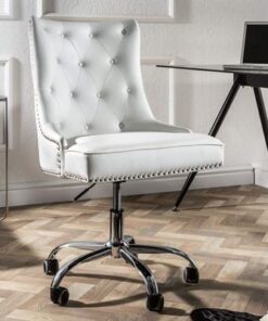 LuxD Kancelárska stolička Jett biela  - RP