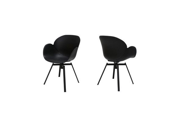 Catalent 19348 Dizajnová stolička Olive / čierna