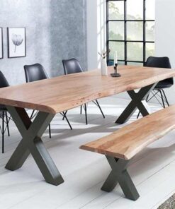 LuxD Dizajnový jedálenský stôl Massive X