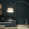 LuxD 16871 Stojanová lampa Ample čierna Stojanové svietidlo
