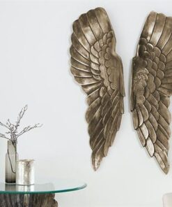 LuxD Nástenná dekorácia Angel 65 cm
