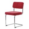 Furniria 24011 Dizajnová konzolová stolička Denise červená