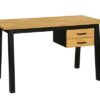 Dkton Dizajnový písací stôl Nazy 130 cm vzor dub