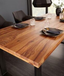 LuxD Dizajnový jedálenský stôl Thunder 180 cm sheesham