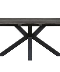 Catalent Dizajnový jedálenský stôl Madie tmavo sivý 180 - 280 cm