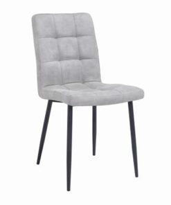 LuxD 24717 Dizajnová stolička Modern svetlosivá