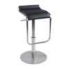 DesignS Moderná barová stolička Carter čierna