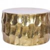 LuxD Dizajnový konferenčný stolík Alijah 70 cm zlatá farba