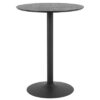 Dkton Barový stôl Neesha Ø 80 cm čierny