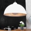 LuxD 16768 Lampa Atelier bielo-strieborná závesné svietidlo