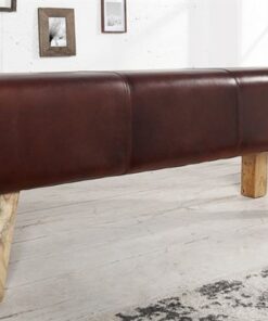 LuxD Dizajnová lavica Horse 100 cm pravá koža