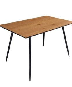 LuxD Dizajnový jedálenský stôl Nathalie 120 cm dub