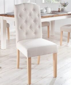 LuxD 23785 Dizajnová stolička Queen béžová