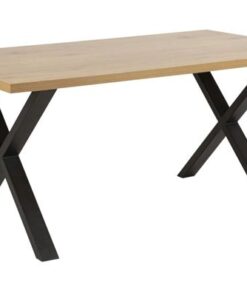 Dkton Jedálenský stôl Niki 160 cm divoký dub